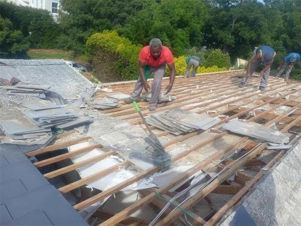 New tiled roof project