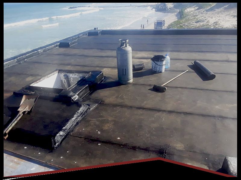 Waterproofing work by Rome Roofing